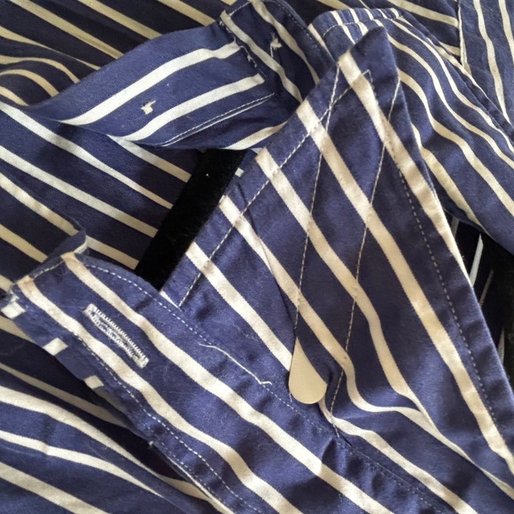RALPH LAUREN SPORT LADIES BLOUSE STRIPED SIZE 6 - Picture 7 of 7